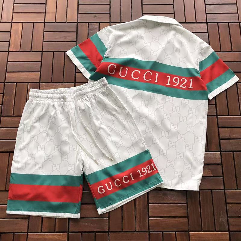 TOP PANTS GUCCI T-SHIRT SHIRT SHORTS 77061757