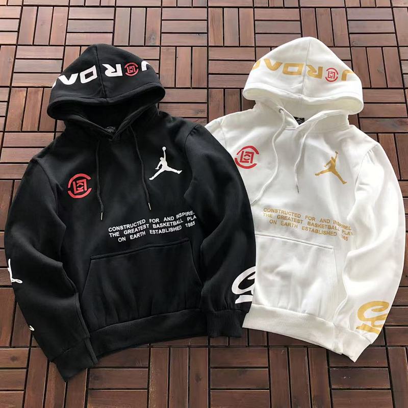AIR JORDAN HOODIE FLEECE 33111223 (im 176CM 58KG iwear size L in the photo)