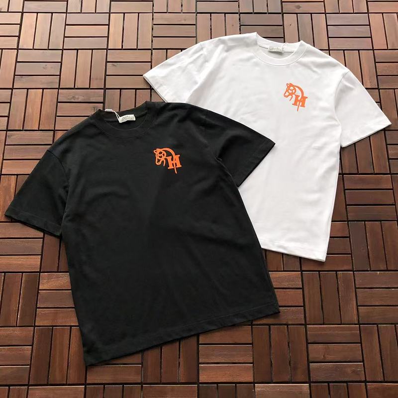 HERMES T-SHIRT 55042842 (im 185CM 70KG iwear size L in the photo)