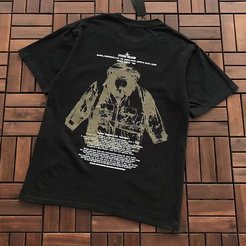 STONE ISLAND T-SHIRT 77071449 (im 185CM 70KG iwear size M in the photo)
