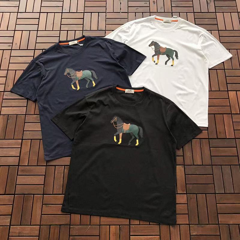 HERMES T-SHIRT 66033134 (im 176CM 58KG iwear size 3XL in the photo)