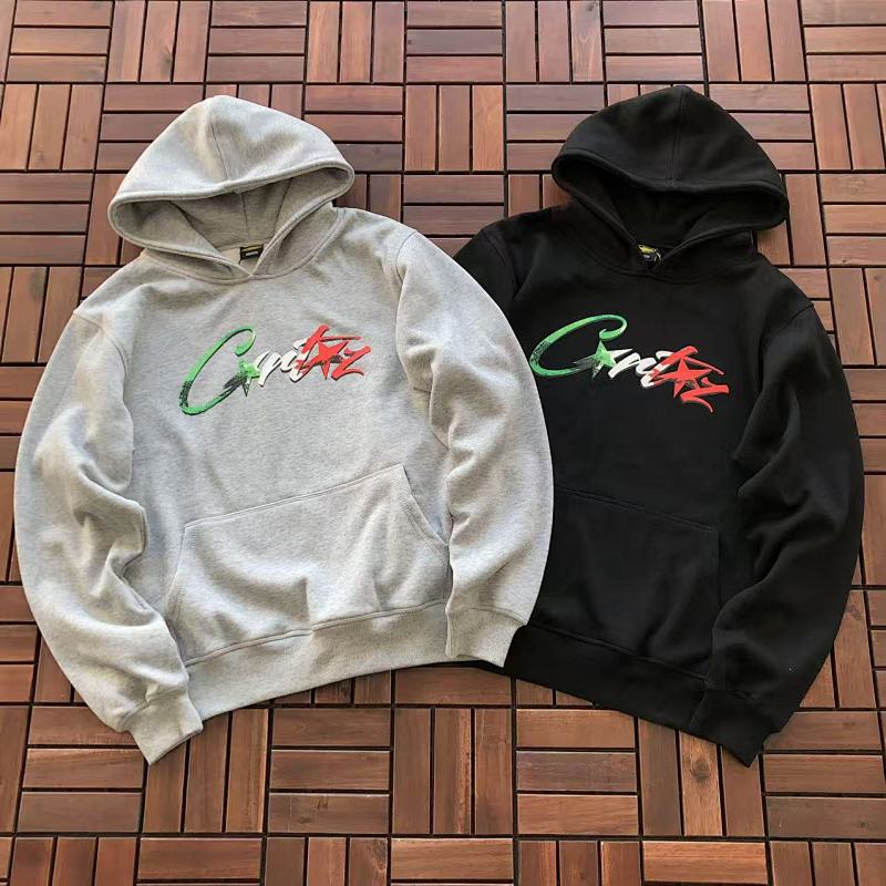 CORTEIZ HOODIE FLEECE 22110620 (im 184CM 80KG iwear size M in the photo)