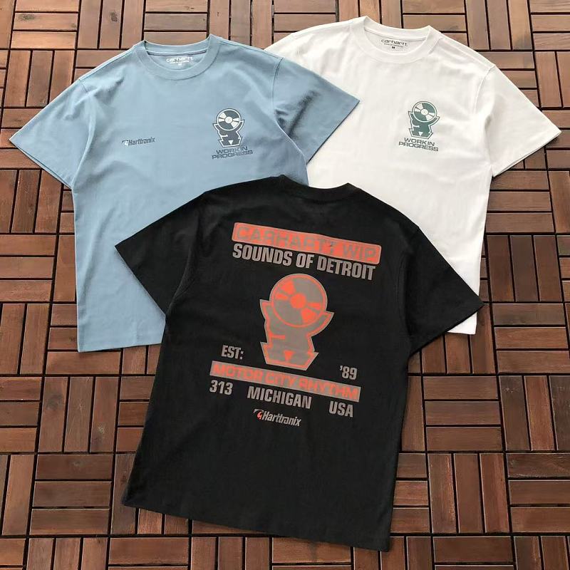 CARHARTT T-SHIRT 55041512 (im 185CM 80KG iwear size M in the photo)