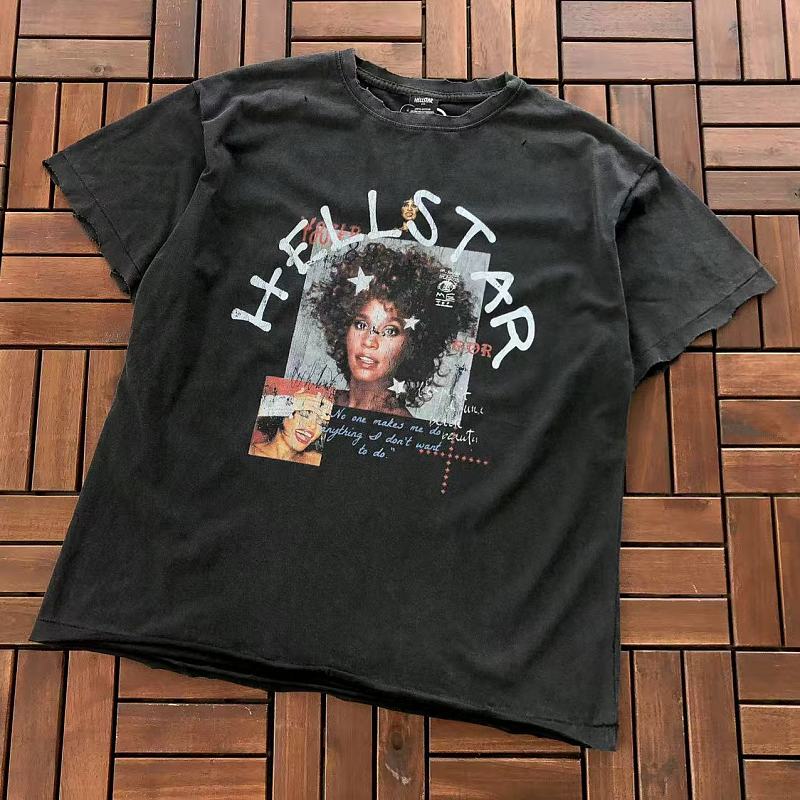 HELLSTAR T-SHIRT 77070609 (im 185CM 70KG iwear size M in the photo)