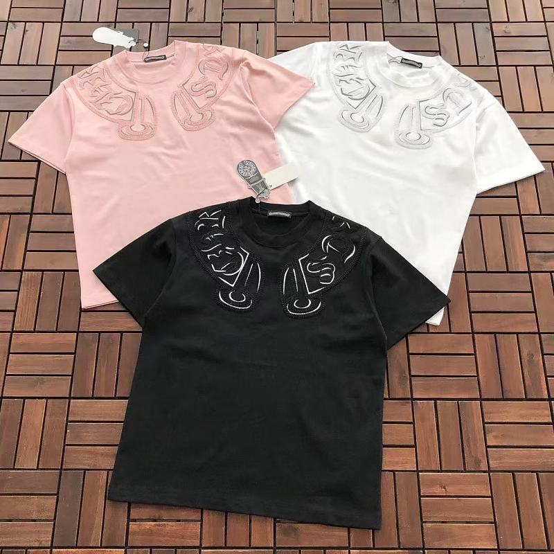CHROME HEARTS T-SHIRT 55061212 (im 185CM 70KG iwear size L in the photo)