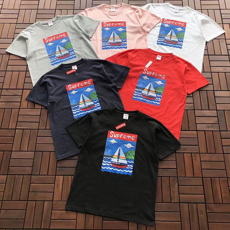 SUPREME T-SHIRT 55022731 (im 176CM 58KG iwear size M in the photo)