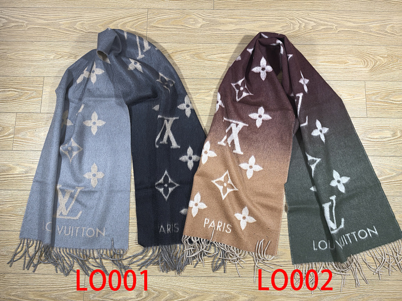（ ）（100% cashmere）尾灯渐变配色羊绒围巾，尺寸：190 x 45 cm