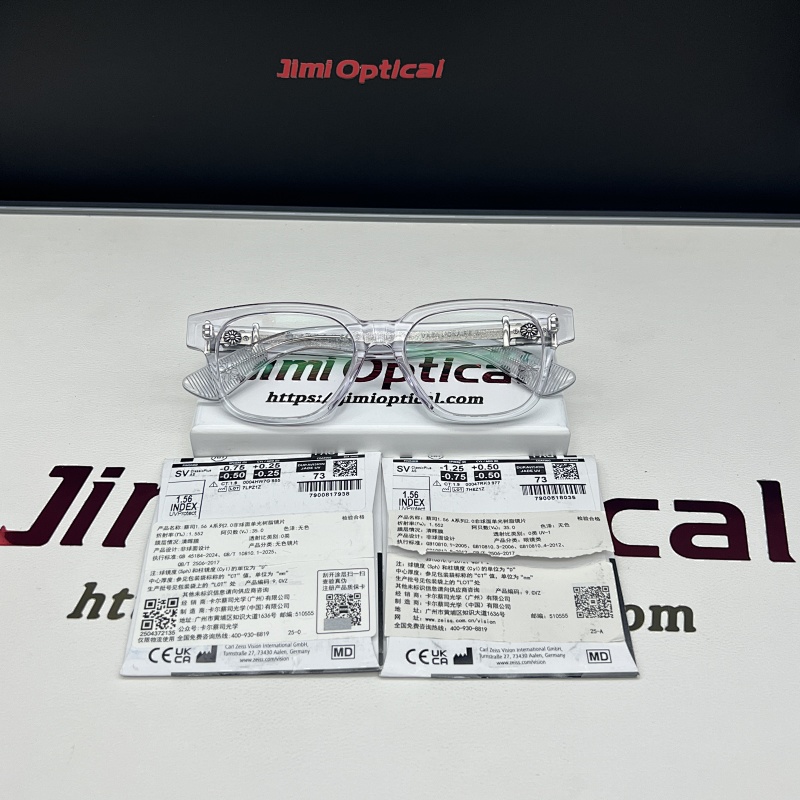 QC : VAGILLIONAIRE II | SIZE: 54-19-152 透明银色