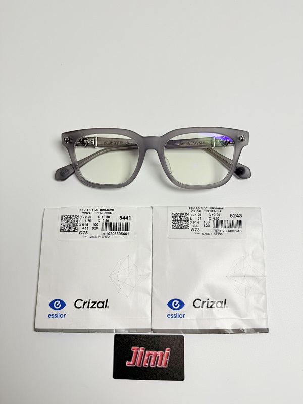QC : COX UCKER 透明磨砂灰色 925 Silver