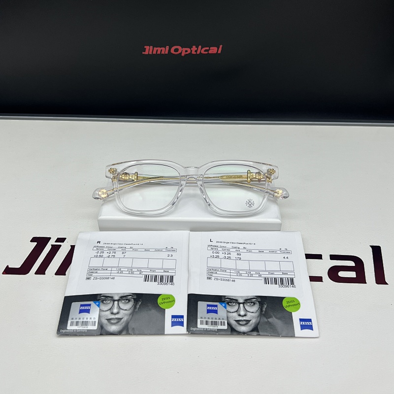 QC : 【925 Silver】COX UCKER | SIZE：52-19-153 透明金色