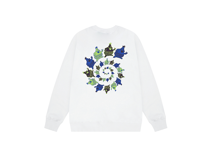 P109yuan 185# 圆领卫衣 黑 白 灰 S-XL