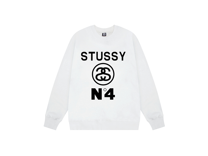 P109yuan 277# 圆领卫衣 黑 白 灰 S-XL