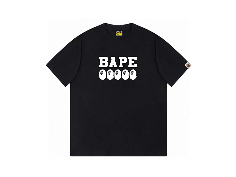 P59yuan B125，3领标，对版圆筒，黑白2色，S-2XL