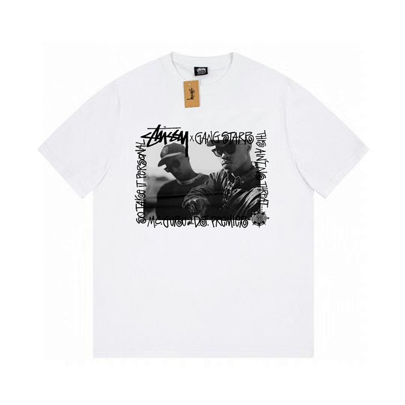 P59yuan 055#联名人物说唱 斯图西短袖 4色 S-2XL