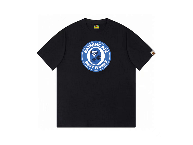 P59yuan B46，3领标，对版圆筒，黑白2色，S-2XL