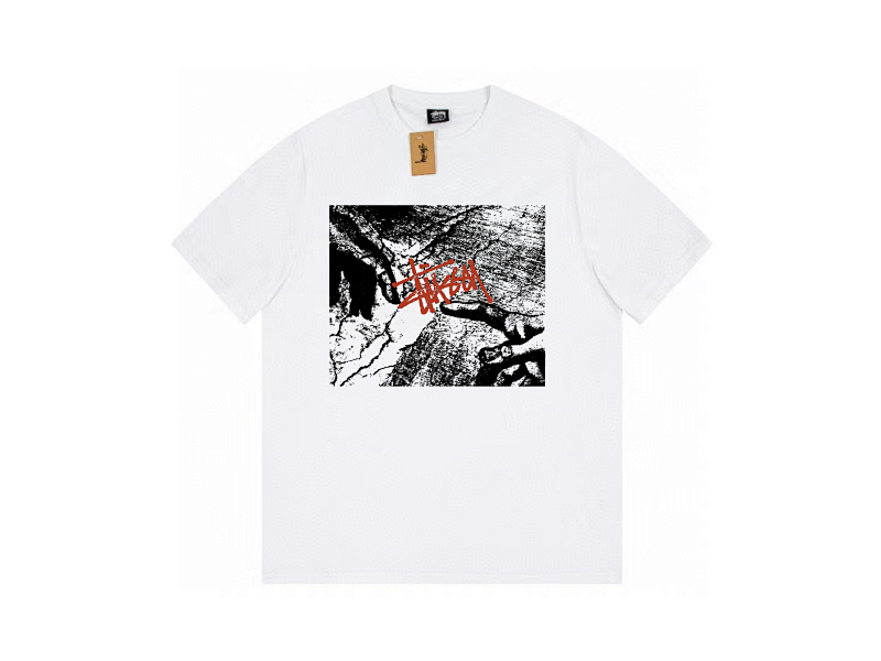 P59yuan 092#亚当壁画 斯图西短袖 4色 S-2XL