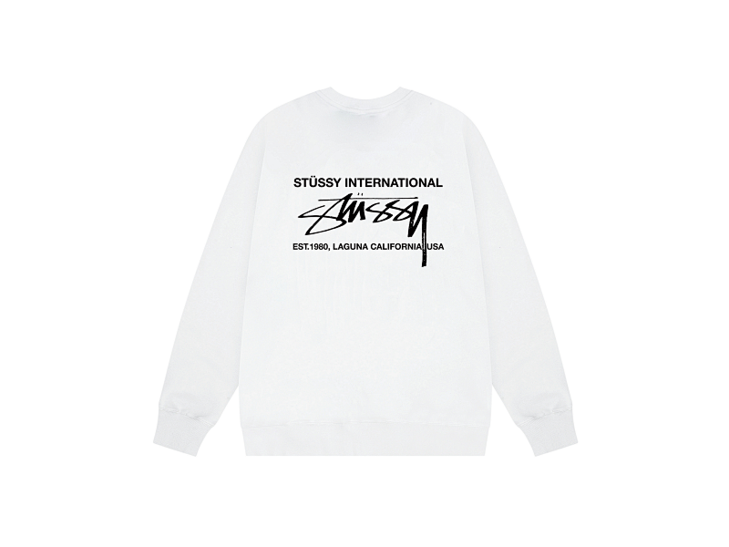 P109yuan 291# 圆领卫衣 黑 白 灰 S-XL