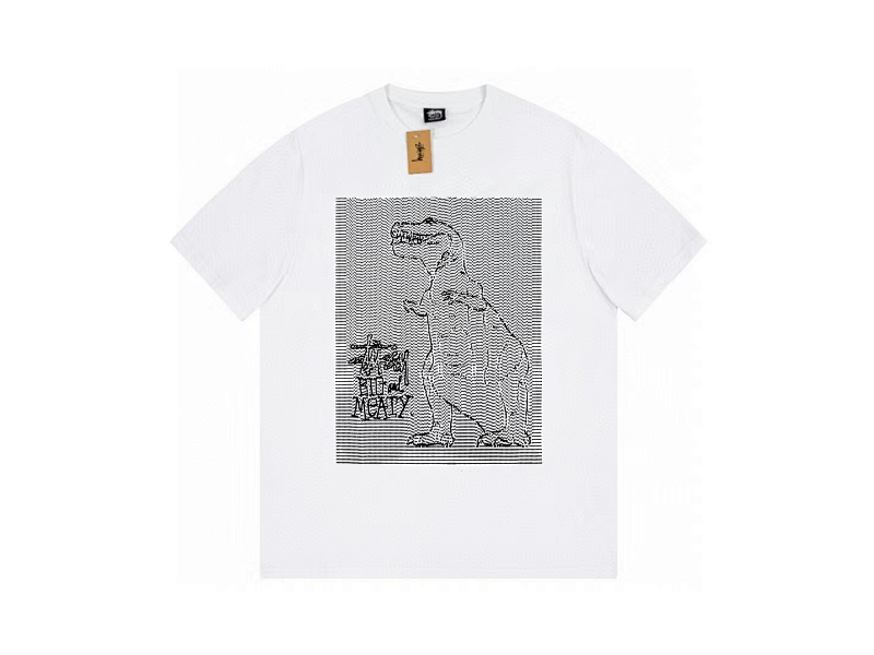 P59yuan 089#恐龙天使 斯图西短袖 4色 S-2XL
