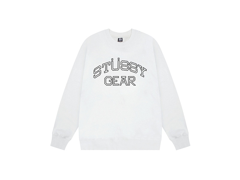 P109yuan 276# 圆领卫衣 黑 白 灰 S-XL