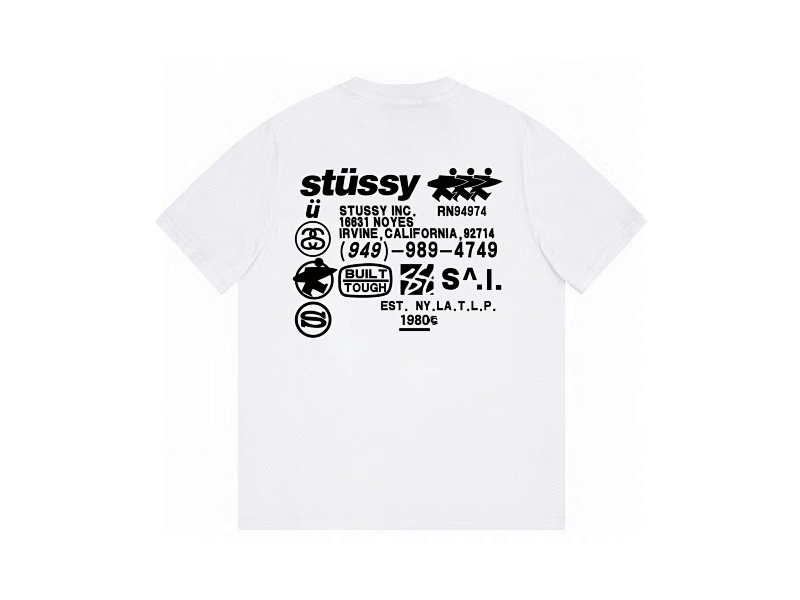 P59yuan 281# 短袖 黑 白 蓝 灰 S-2XL