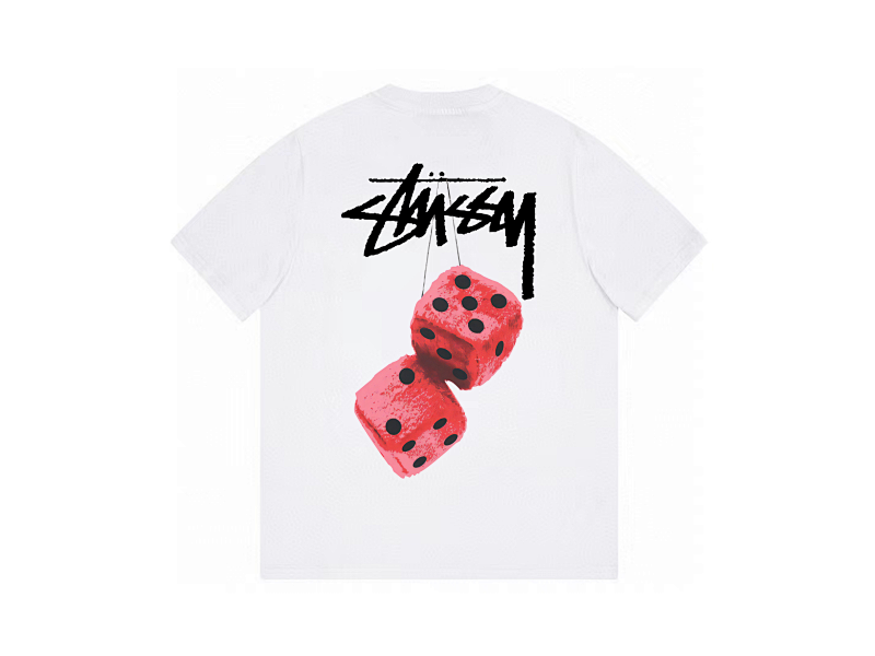 P59yuan 016#骰子 斯图西短袖 5色 S-2XL