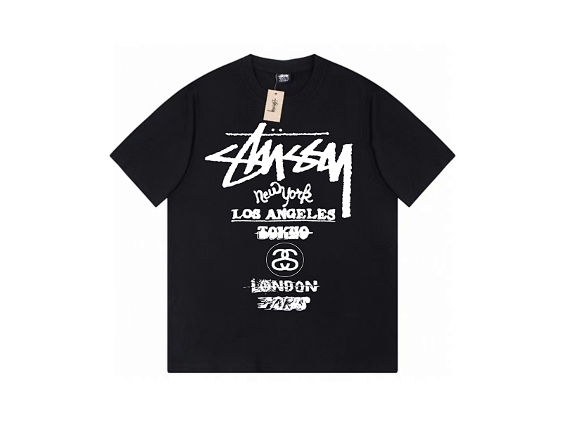 P59yuan 099#世界迅游 斯图西短袖 4色 S-2XL