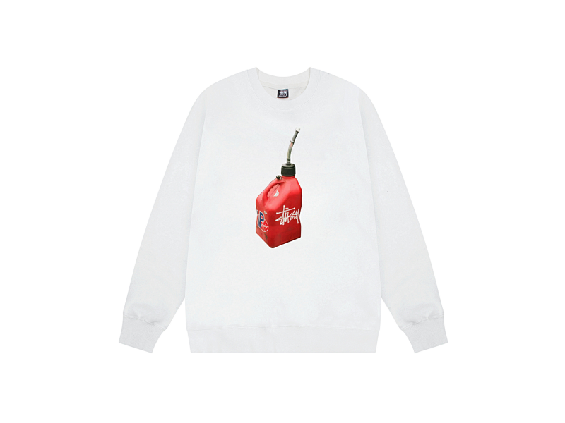 P109yuan 121#圆领卫衣 黑 白 灰S-XL
