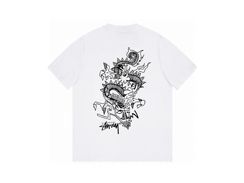 P59yuan 080#龙 斯图西短袖 4色 S-2XL