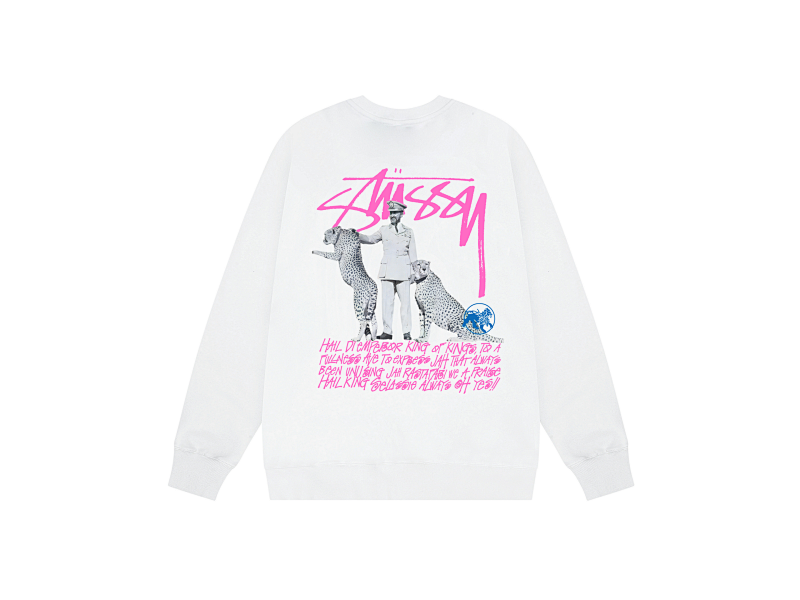 P109yuan 205# 圆领卫衣 黑 白 S-XL