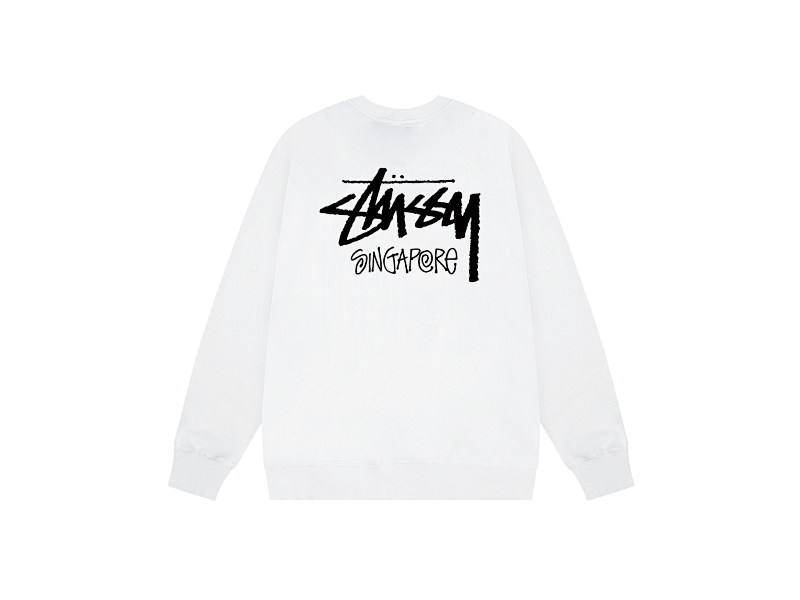 P109yuan 302# 圆领卫衣 黑 白 灰 S-XL