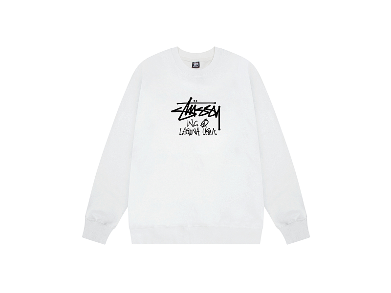 P109yuan 314# 圆领卫衣 黑 白 灰 S-XL