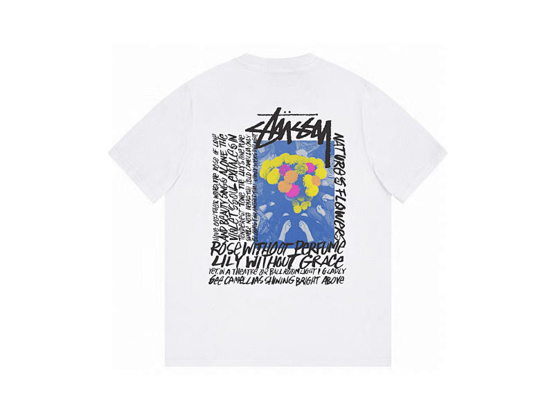 P59yuan 115#山茶花 斯图西短袖 4色 S-2XL