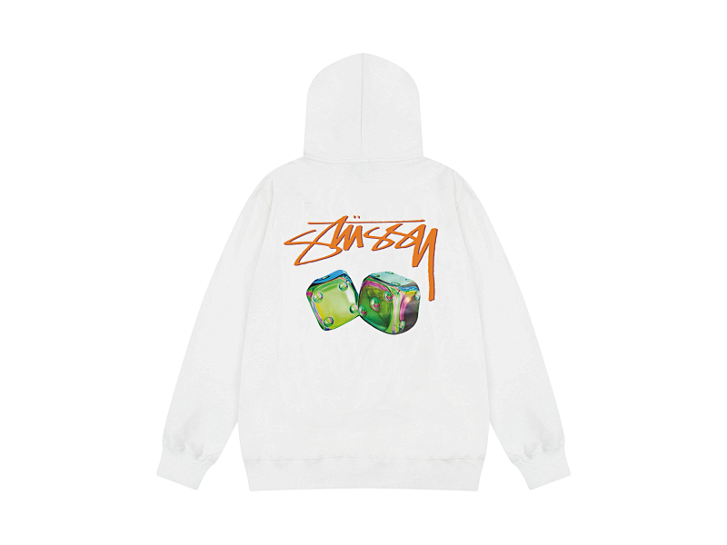 P125yuan 317# 连帽卫衣 黑 白 S-XL