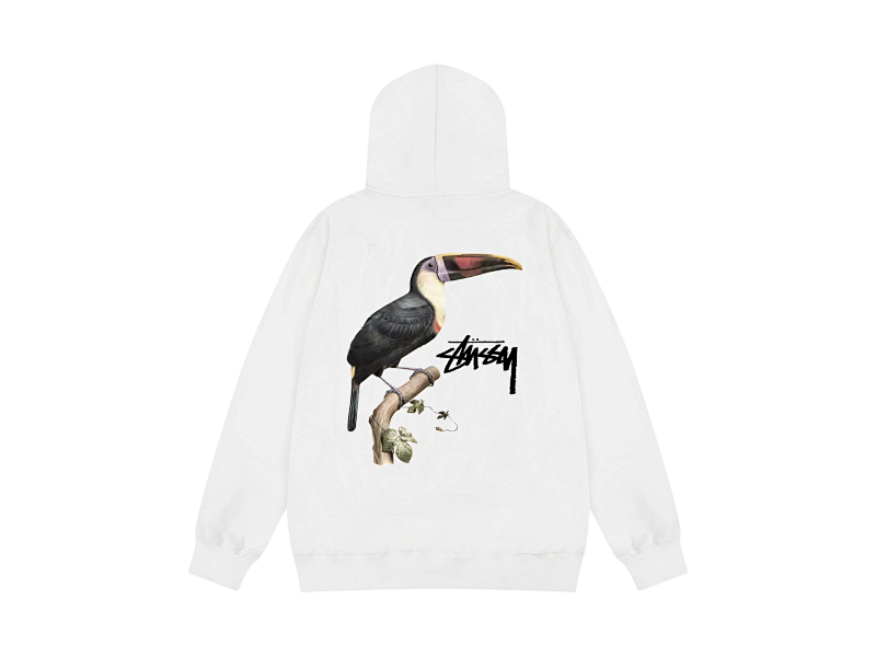 P125yuan 252# 连帽卫衣 黑 白 灰 S-XL