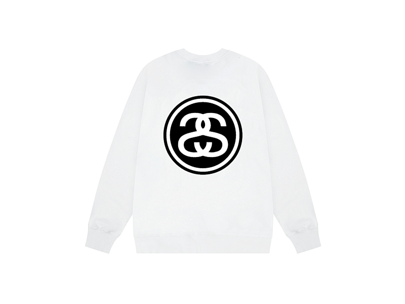 P109yuan 070#圆领卫衣 双S 黑 白 灰 S-XL