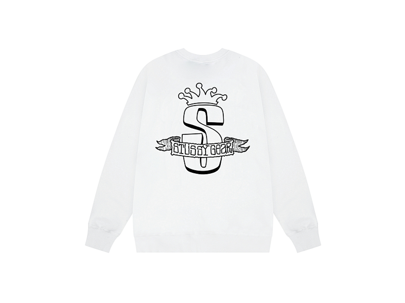 P109yuan 145# 圆领卫衣 黑 白 灰 S-XL