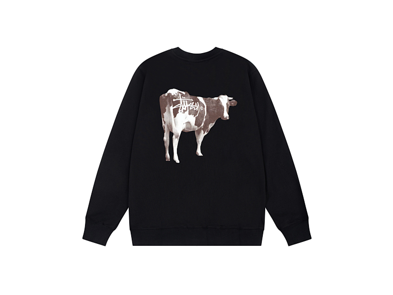 P109yuan 188# 圆领卫衣 黑 白 灰 S-XL
