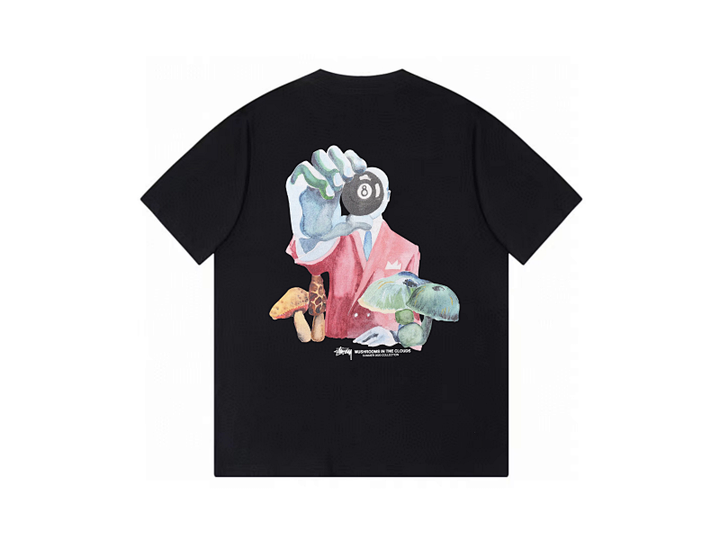 P59yuan 102#黑8魔法 斯图西短袖 4色 S-2XL