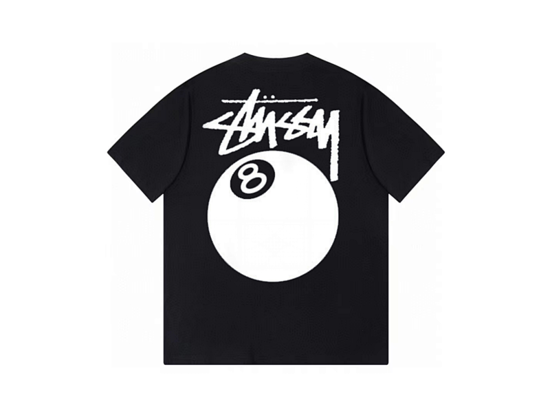 P59yuan 003#黑球8 斯图西短袖 4色 S-2XL