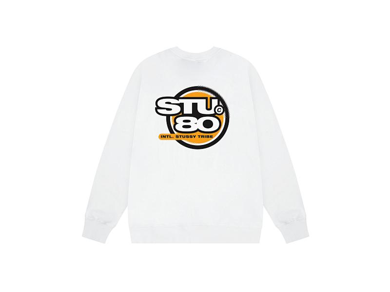 P109yuan 183# 圆领卫衣 黑 白 灰 S-XL