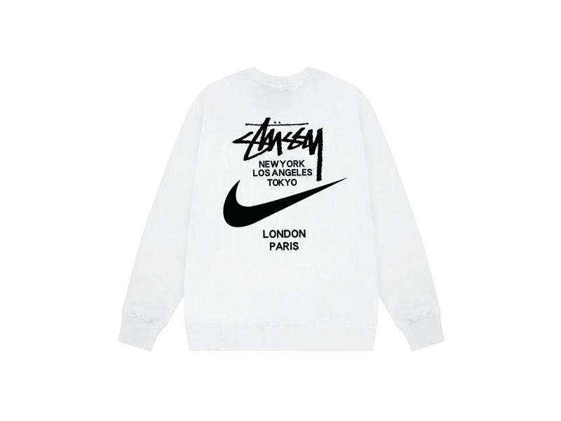 P109yuan 394# 圆领卫衣 黑 白 灰 S-XL