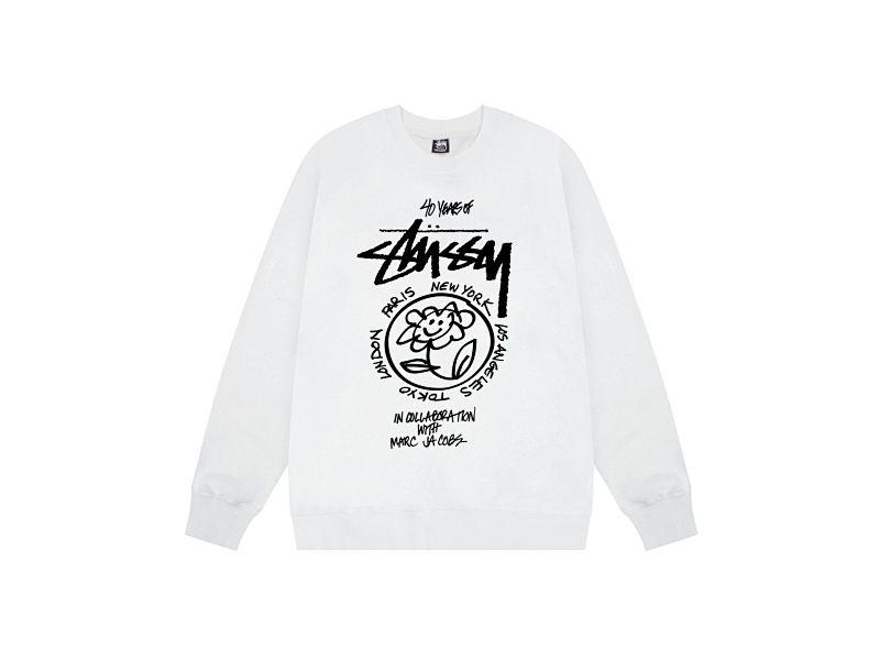 P109yuan 173# 圆领卫衣 黑 白 灰 S-XL