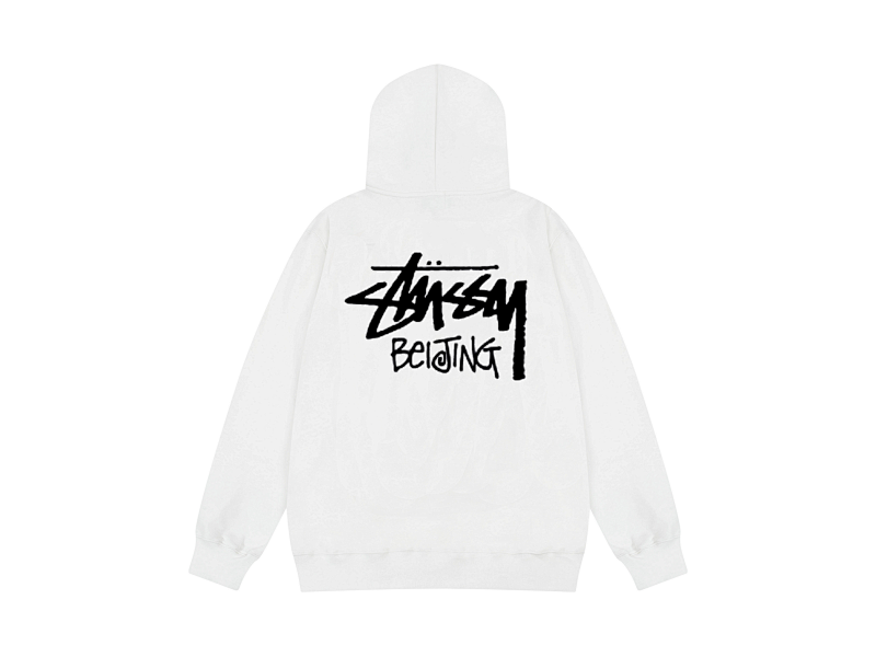 P125yuan 045#连帽卫衣 北京限定款 黑 白 灰 S-XL