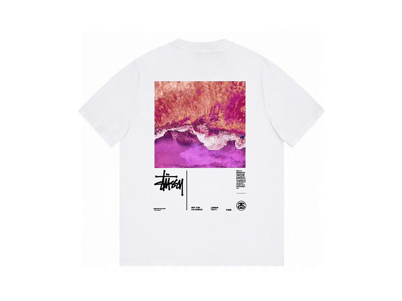 P59yuan 117#梦幻海洋 斯图西短袖 4色 S-2XL