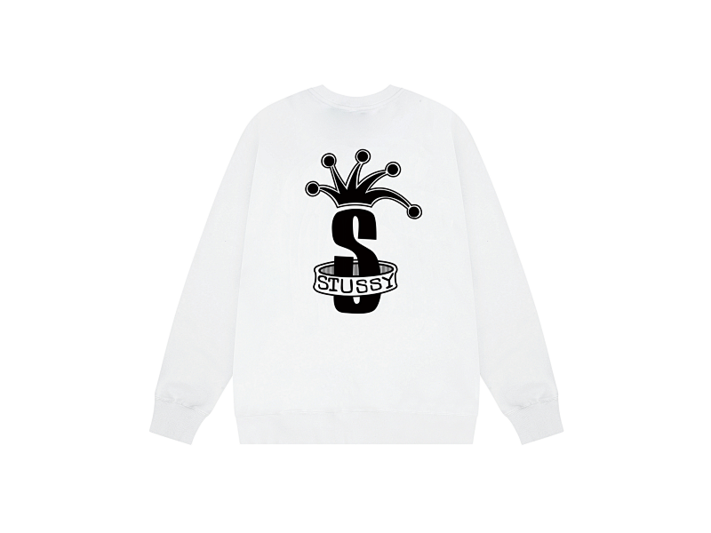P109yuan 299# 圆领卫衣 黑 白 灰 S-XL