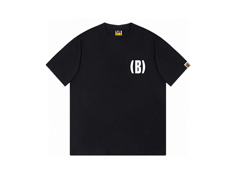 P59yuan B34，3领标，对版圆筒，黑白2色，S-2XL