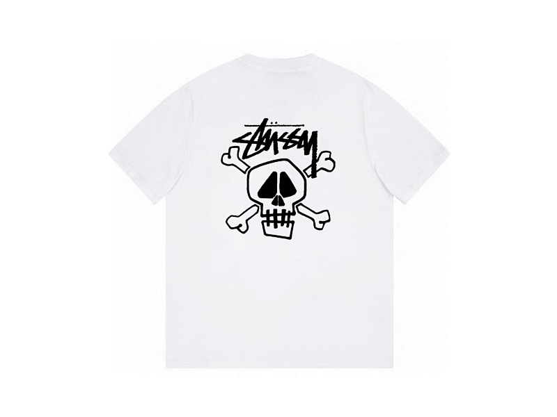 P59yuan 050#骷髅 斯图西短袖 4色 S-2XL
