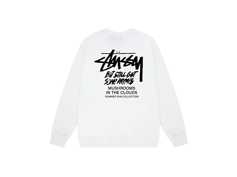 P109yuan 289# 圆领卫衣 黑 白 灰 S-XL