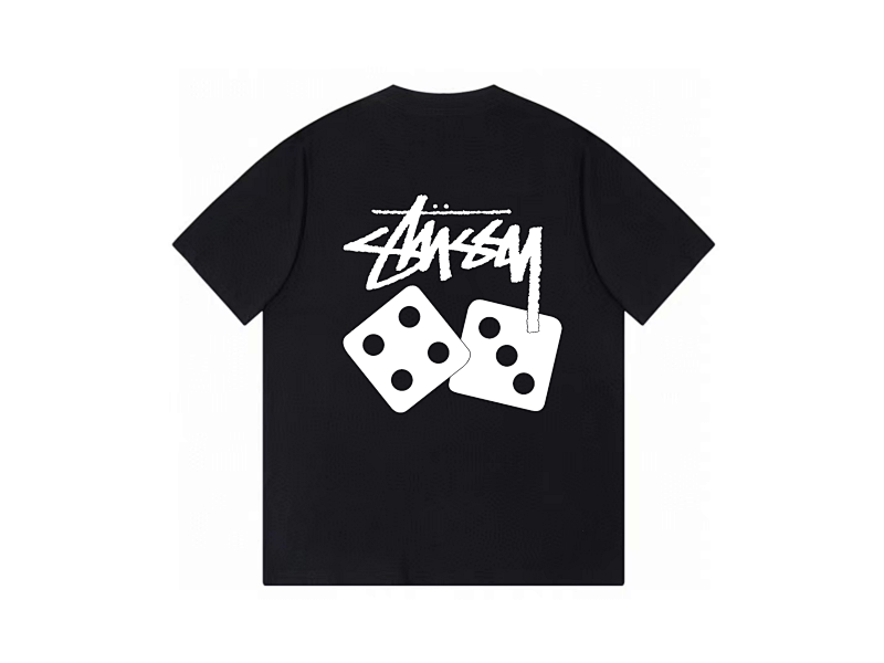 P59yuan 023#方块骰子 斯图西短袖 4色 S-2XL