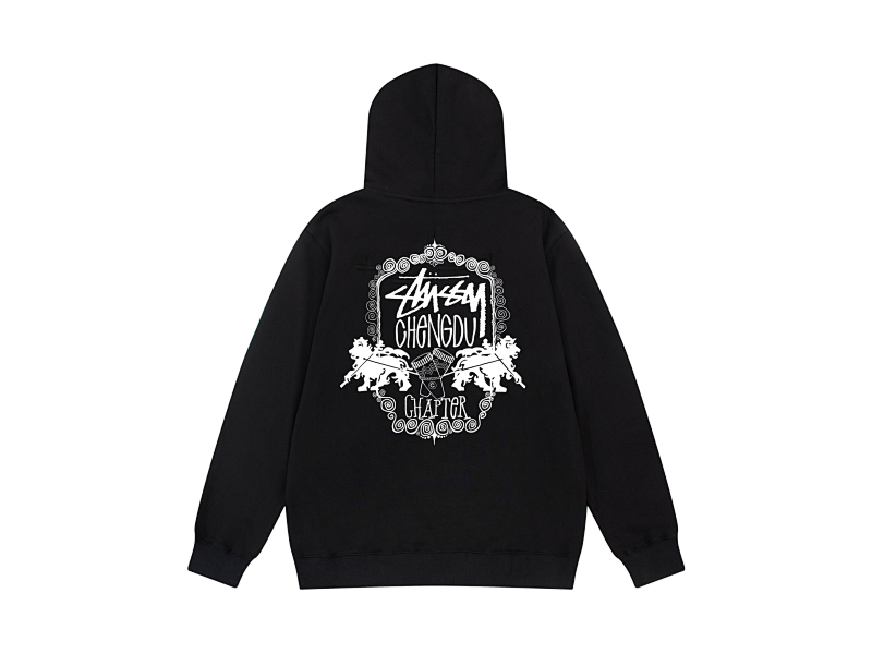 P125yuan 285# 连帽卫衣 黑 白 灰 S-XL